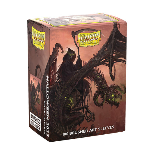 Dragon Shield Standard Brushed Art Sleeves - Halloween Dragon 2025