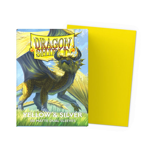 Dragon Shield Dual Matte - Yellow & Silver