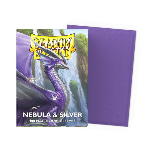 Dragon Shield Dual Matte - Nebula & Silver