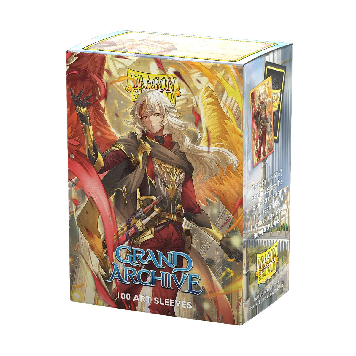 Dragon Shield Art Matte Grand Archive - Azrael Archangel of Materia