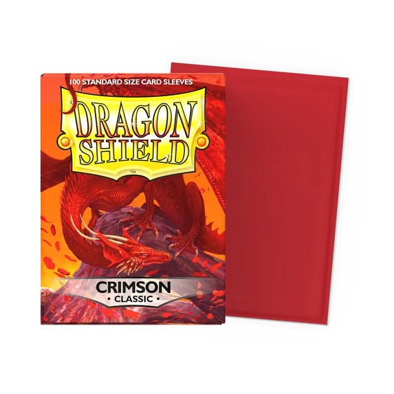 Dragon Shield Matte - Classic Crimson