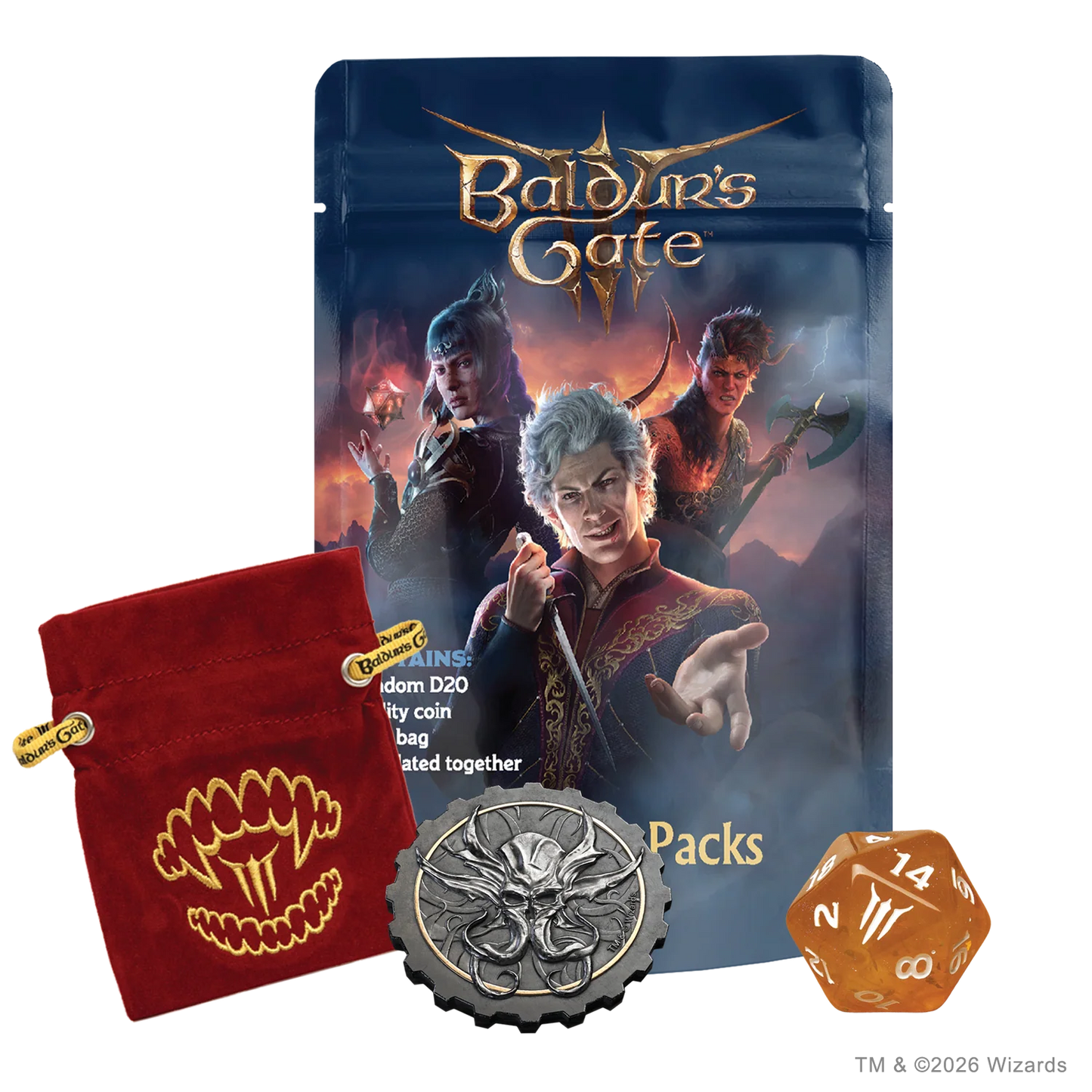 Sirius Dice: Baldur's Gate 3 Treasure Packs