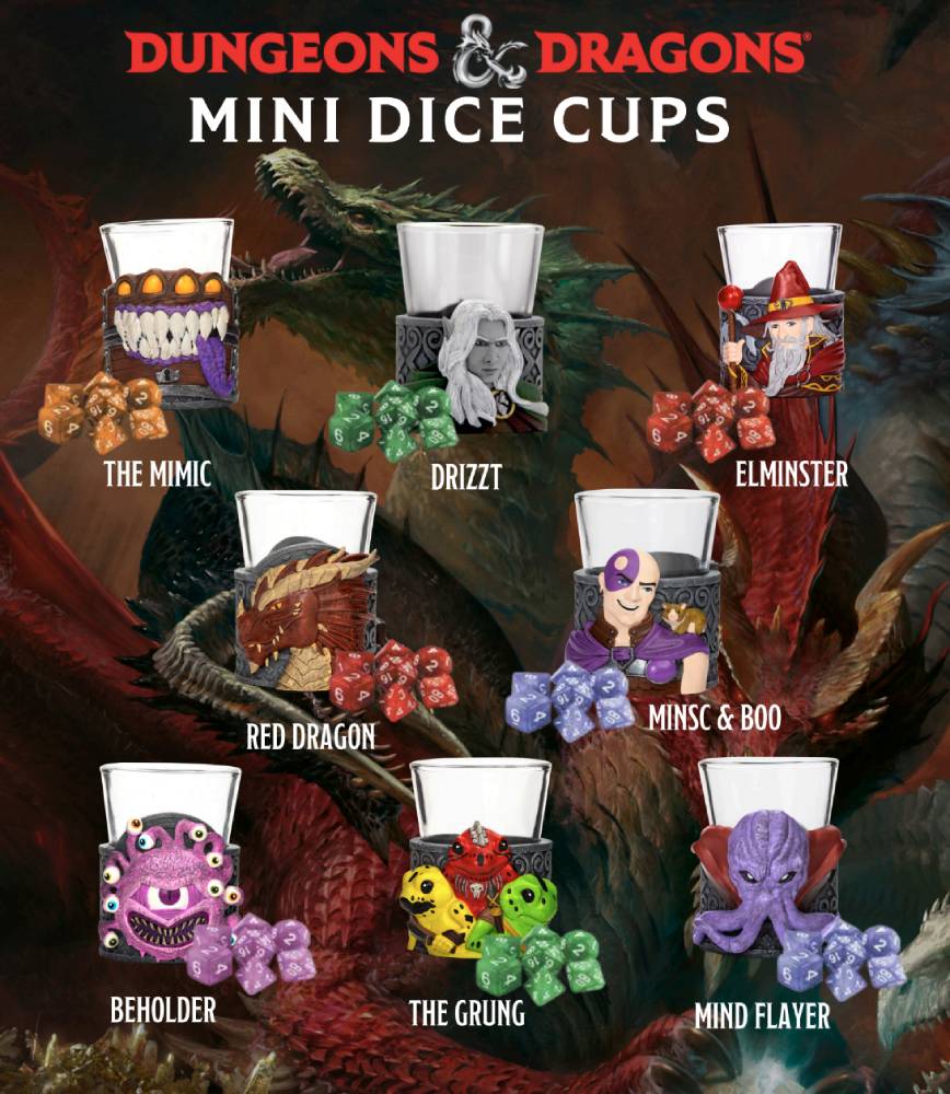 Sirius Dice: D&D Mini Dice Cups
