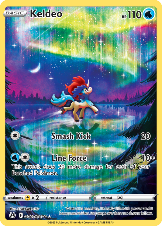 Keldeo | Crown Zenith Galarian Gallery #GG07 [holofoil]
