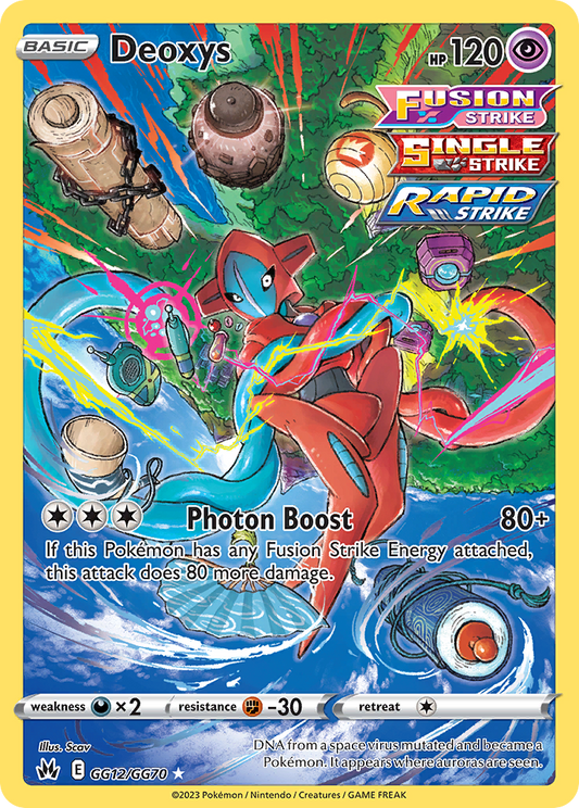 Deoxys | Crown Zenith Galarian Gallery #GG12 [holofoil]