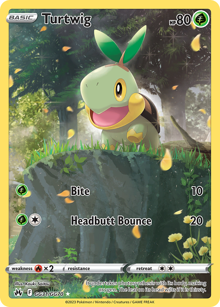 Turtwig | Crown Zenith Galarian Gallery #GG31 [holofoil]