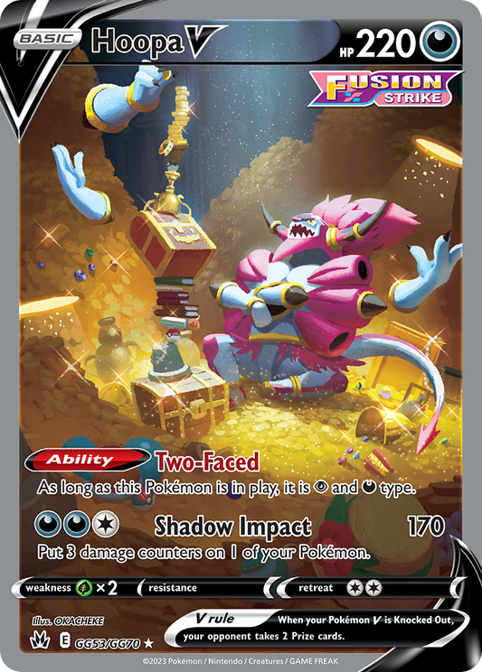 Hoopa V | Crown Zenith Galarian Gallery #GG53 [holofoil]