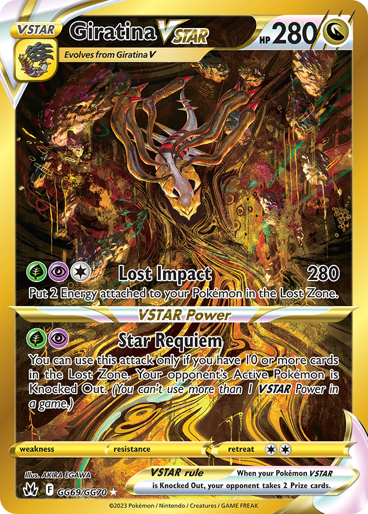 Giratina VSTAR | Crown Zenith Galarian Gallery #GG69 [holofoil]