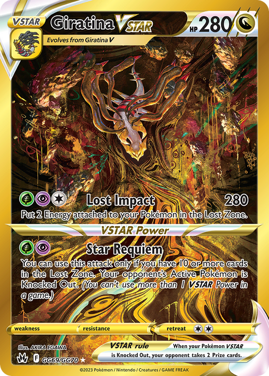 Giratina VSTAR | Crown Zenith Galarian Gallery #GG69 [holofoil]