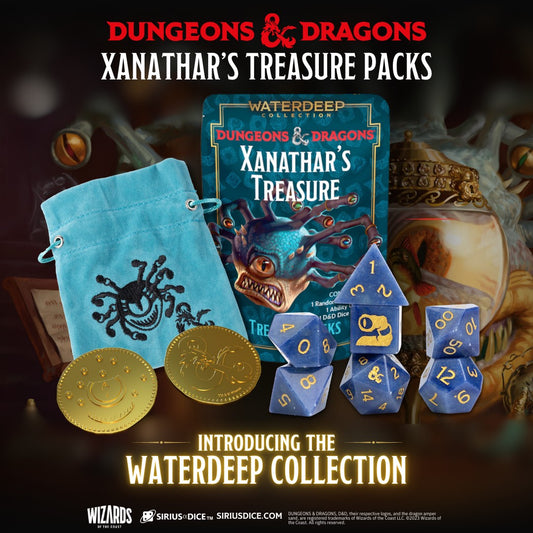 Sirius Dice: Xanathar's Treasure Random Dice Pack