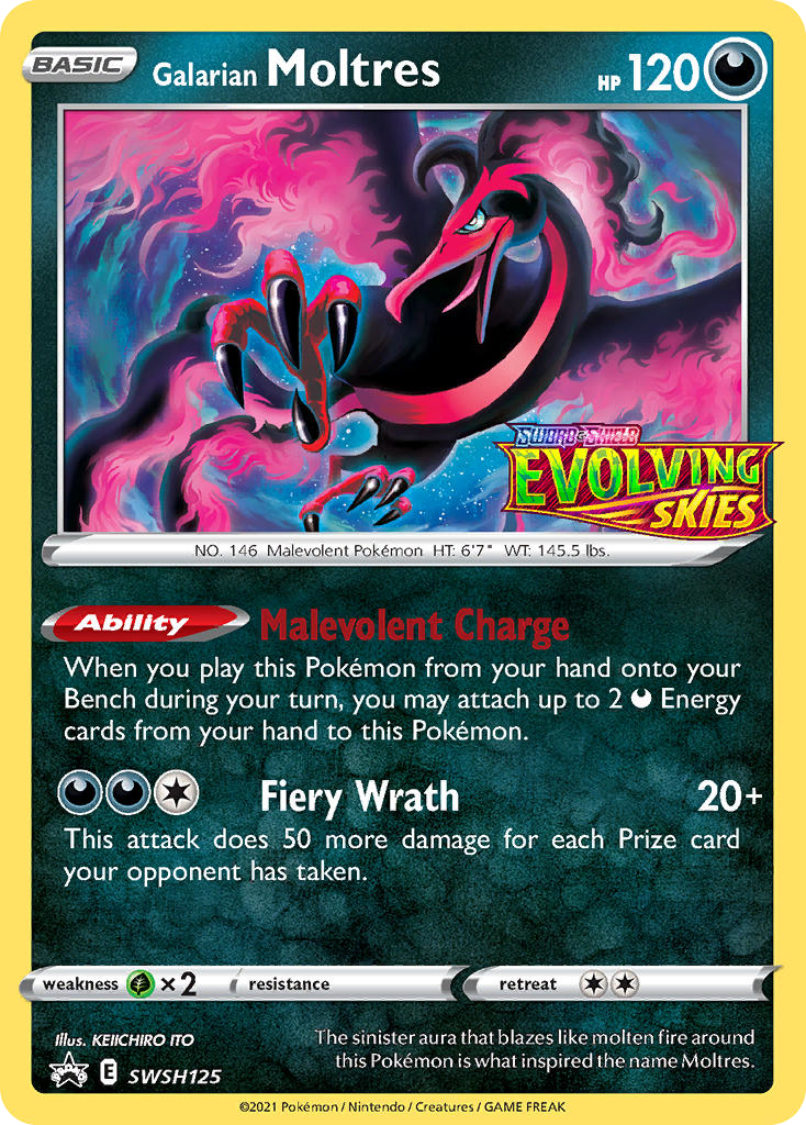 Galarian Moltres | SWSH Black Star Promos #SWSH125 [holofoil]