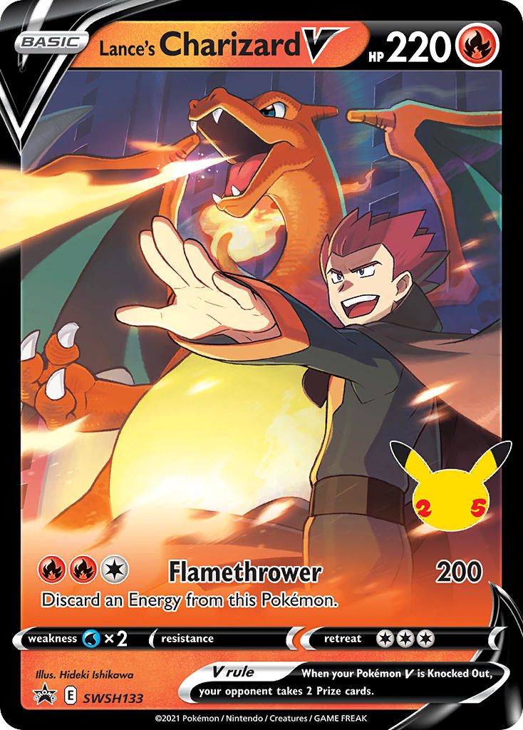 Lance's Charizard V | SWSH Black Star Promos #SWSH133 [holofoil]