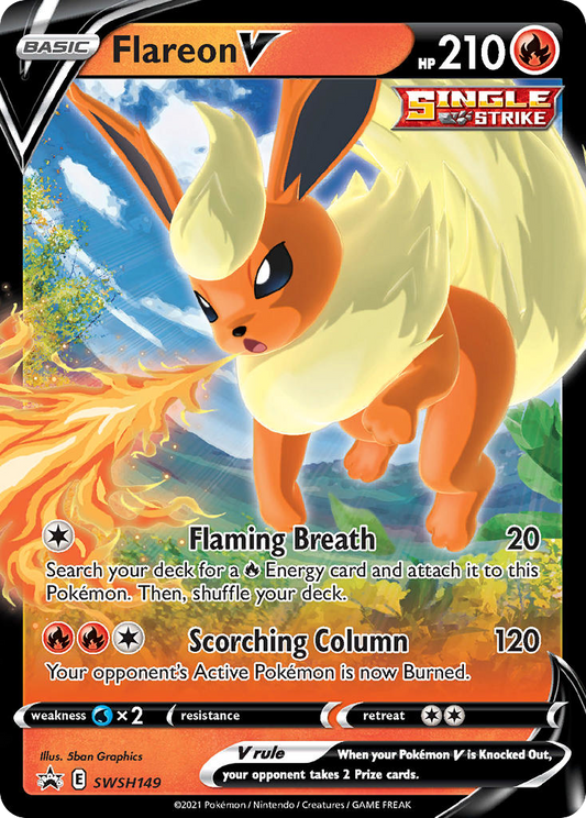 Flareon V | SWSH Black Star Promos #SWSH149 [holofoil]