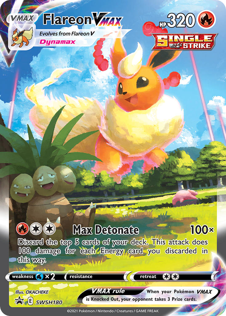 Flareon VMAX | SWSH Black Star Promos #SWSH180 [holofoil]