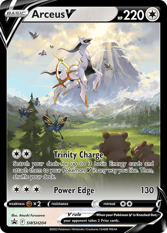 Arceus V | SWSH Black Star Promos #SWSH204 [holofoil]