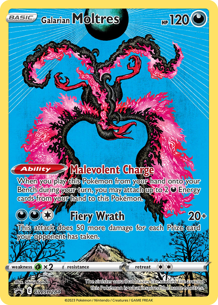 Galarian Moltres | SWSH Black Star Promos #SWSH284 [holofoil]