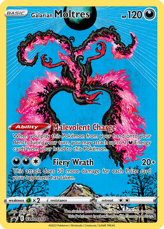 Galarian Moltres | SWSH Black Star Promos #SWSH284 [holofoil]