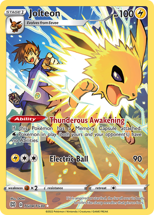 Jolteon | Brilliant Stars Trainer Gallery #TG04 [holofoil]