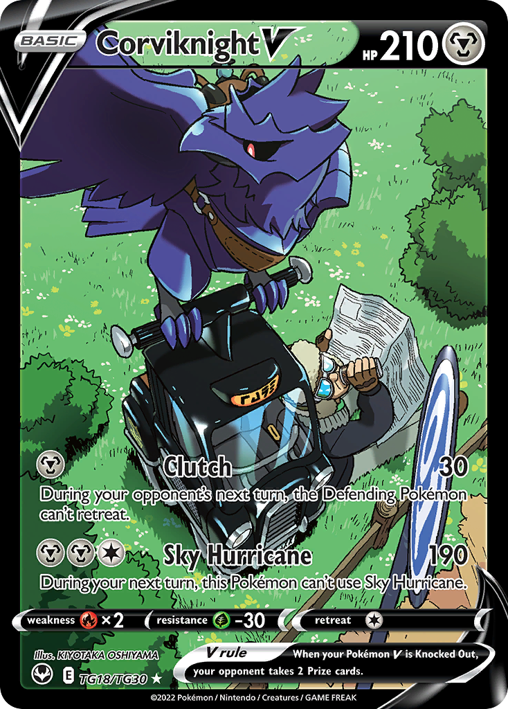 Corviknight V | Silver Tempest Trainer Gallery #TG18 [holofoil]