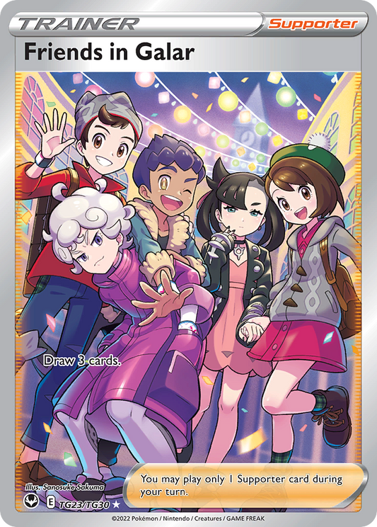 Friends in Galar | Silver Tempest Trainer Gallery #TG23 [holofoil]