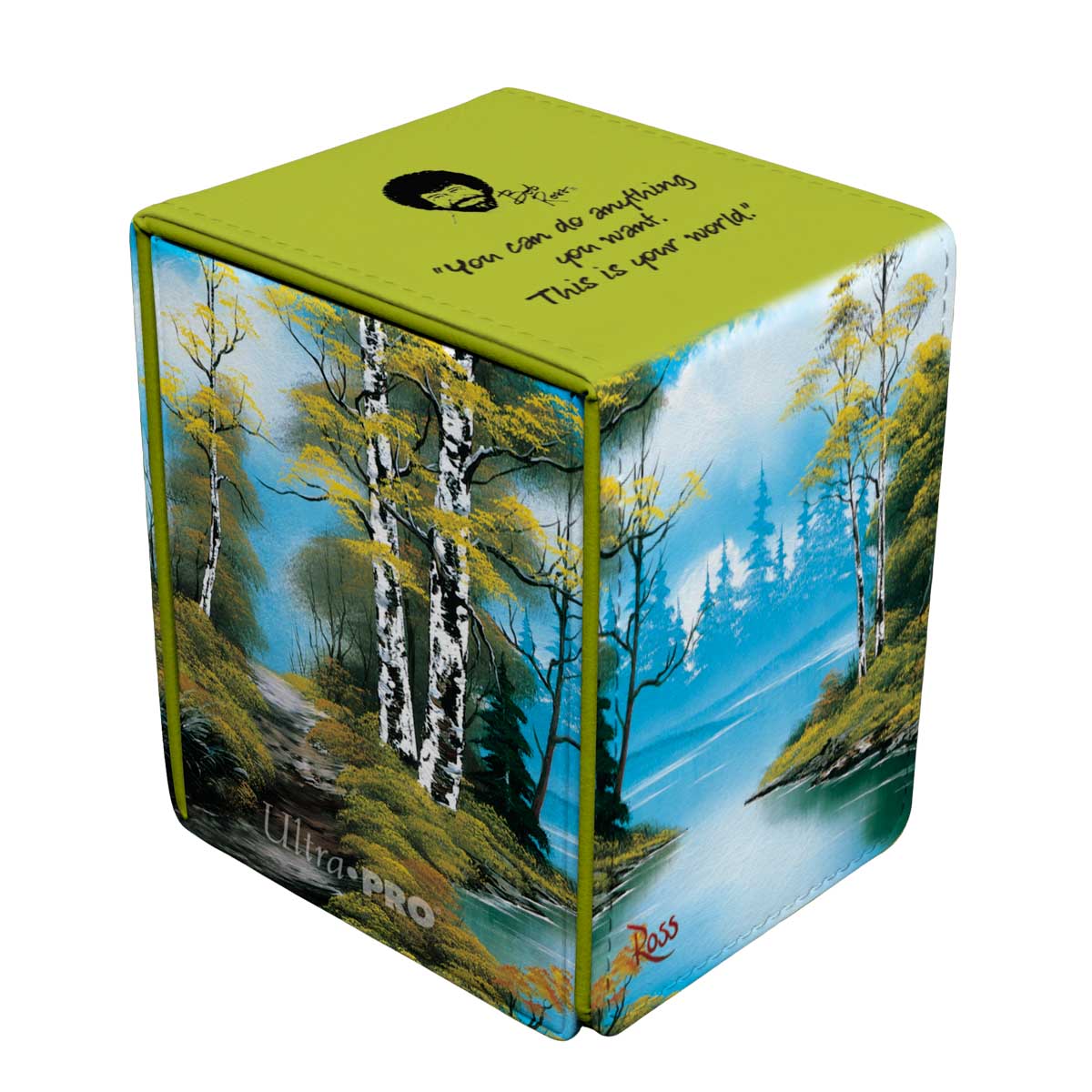 Ultra Pro Alcove Flip Box Bob Ross Lakeside Path