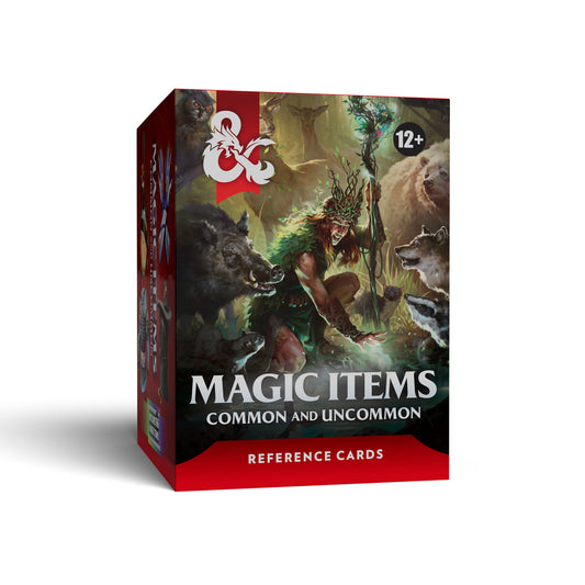 Dungeons & Dragons: Reference Cards Magic Items: Common and Uncommon