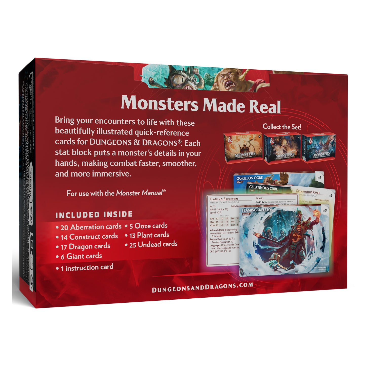 Dungeons & Dragons: Reference Cards Monsters: Fearsome and Ferocious