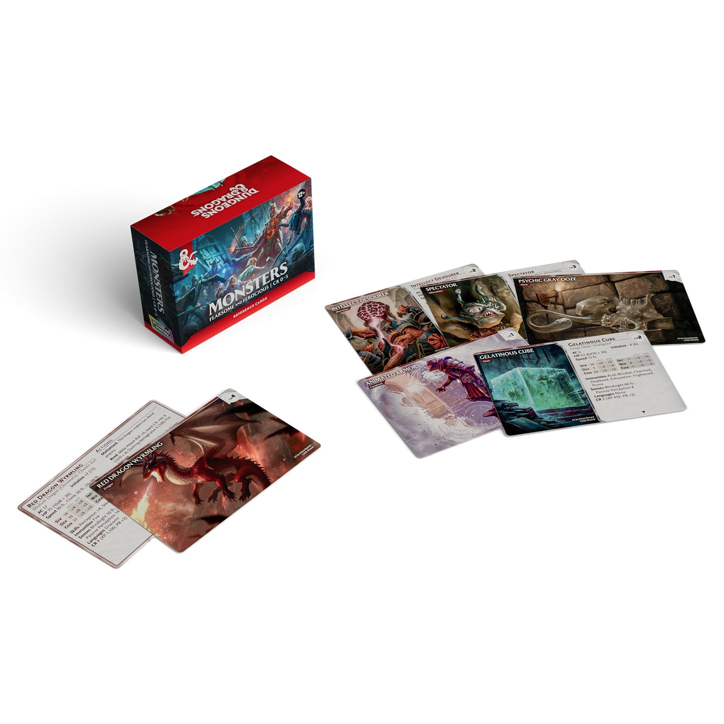Dungeons & Dragons: Reference Cards Monsters: Fearsome and Ferocious