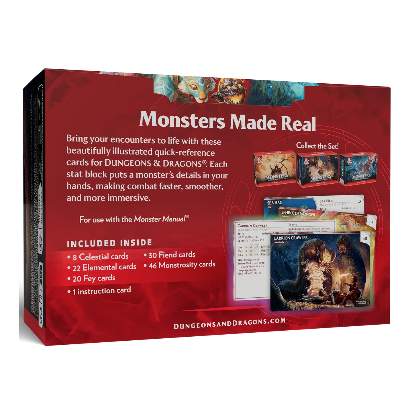 Dungeons & Dragons: Reference Cards Monsters: Mystical and Menacing