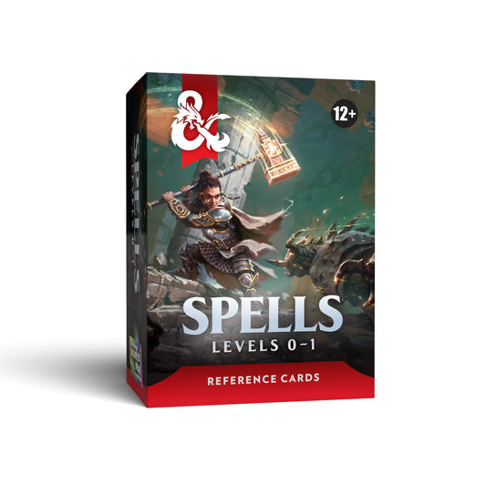 Dungeons & Dragons: Reference Cards Spells: Level 0-1