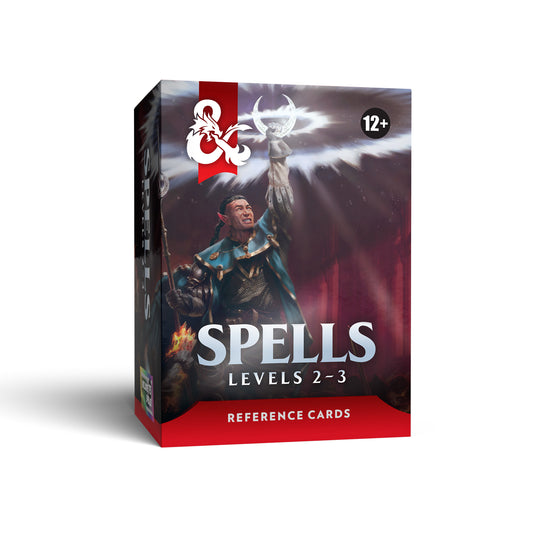 Dungeons & Dragons: Reference Cards Spells: Level 2-3