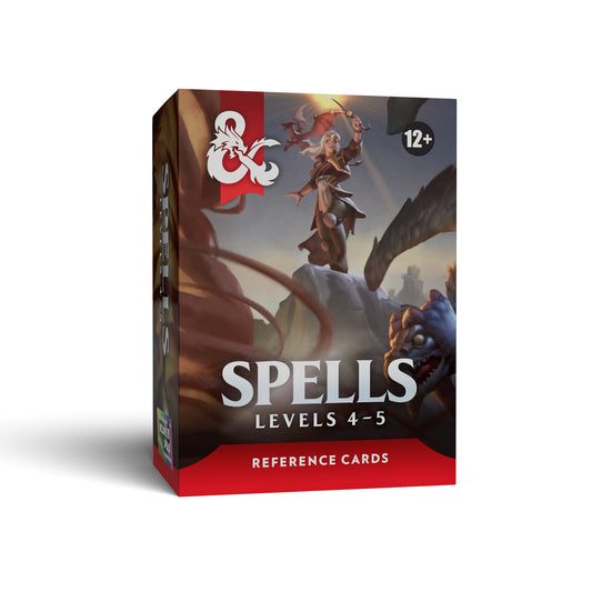 Dungeons & Dragons: Reference Cards Spells: Level 4-5