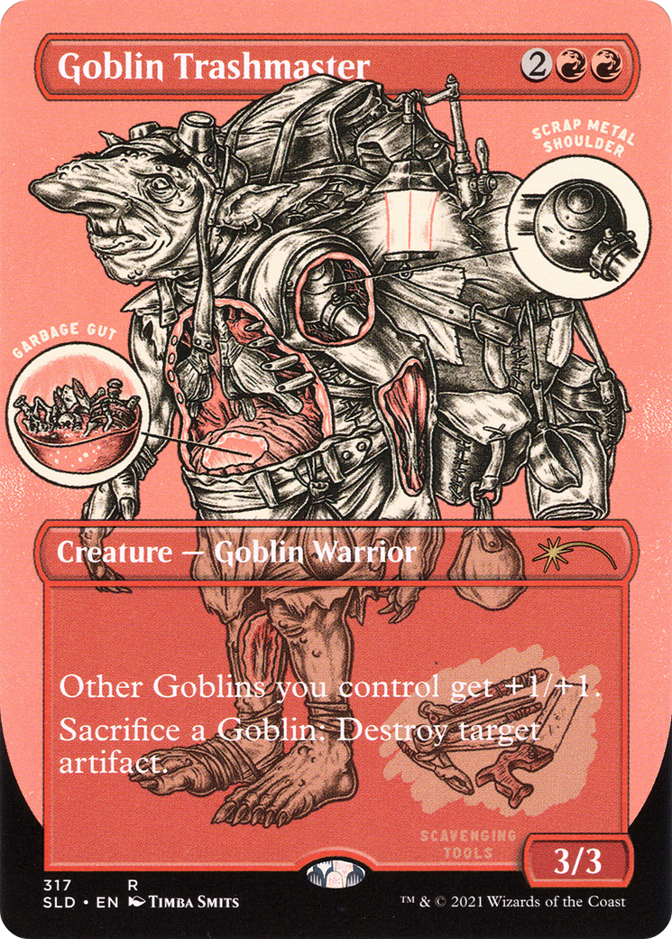 Goblin Trashmaster | Secret Lair Drop #317 [etched]
