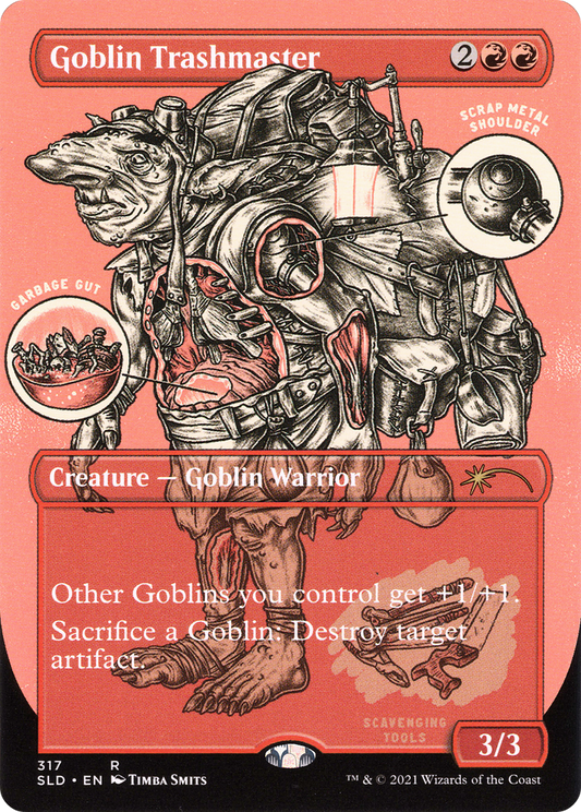 Goblin Trashmaster | Secret Lair Drop #317 [etched]