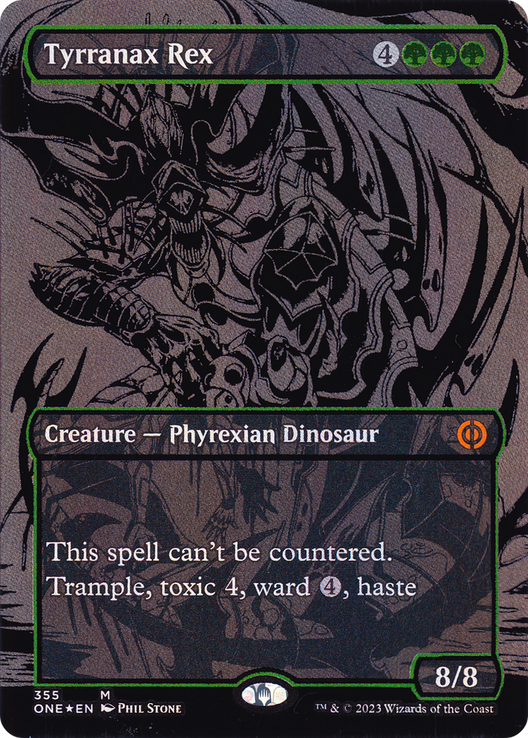 Tyrranax Rex | Phyrexia: All Will Be One #355 [foil]