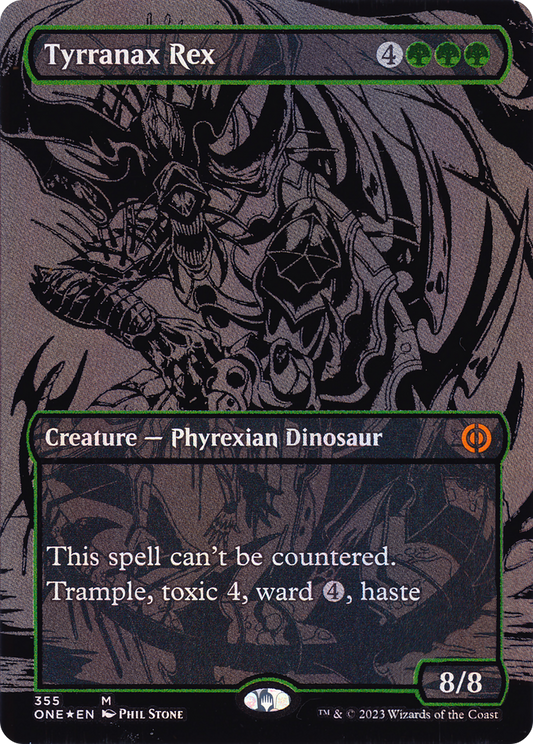 Tyrranax Rex | Phyrexia: All Will Be One #355 [foil]