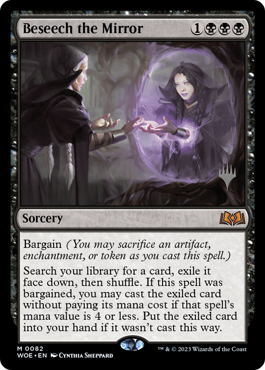 Beseech the Mirror | Wilds of Eldraine Promos #82p [foil]