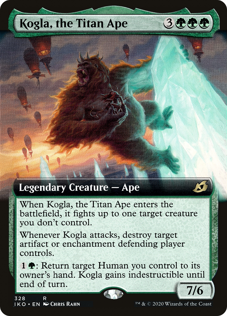 Kogla, the Titan Ape | Ikoria: Lair of Behemoths #328 [foil]