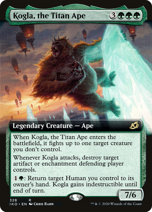 Kogla, the Titan Ape | Ikoria: Lair of Behemoths #328 [foil]
