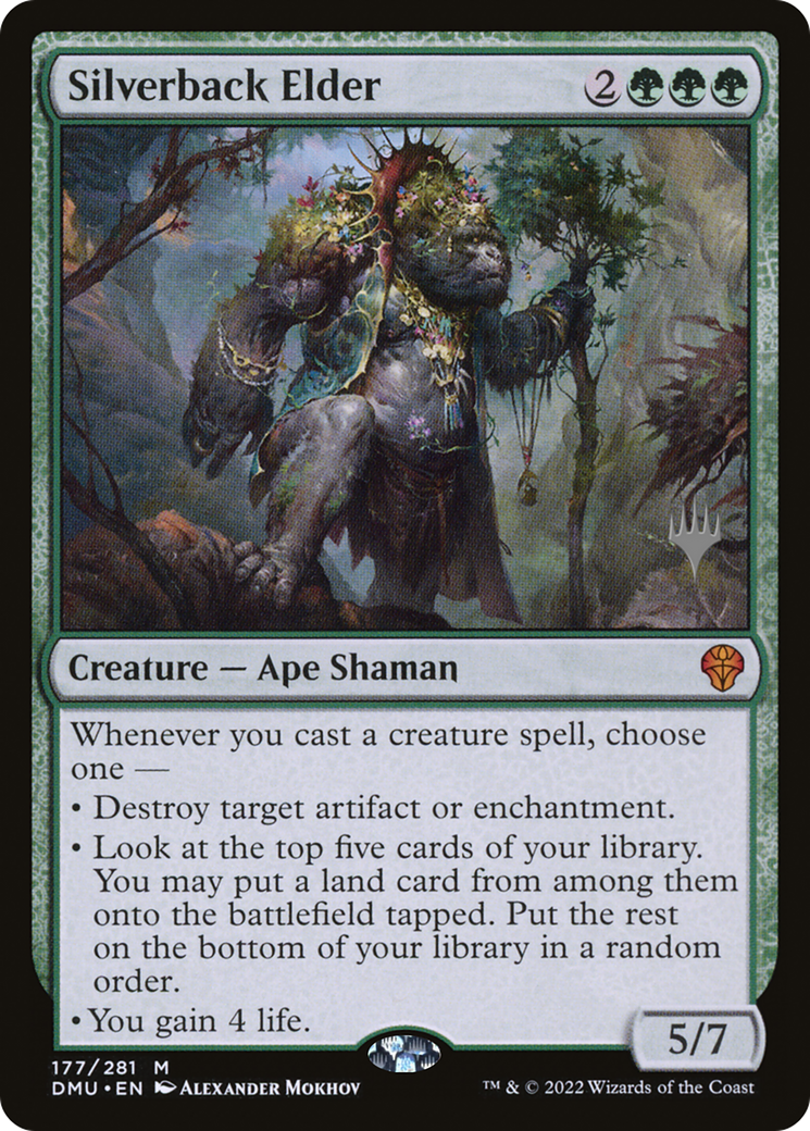 Silverback Elder | Dominaria United Promos #177p [foil]