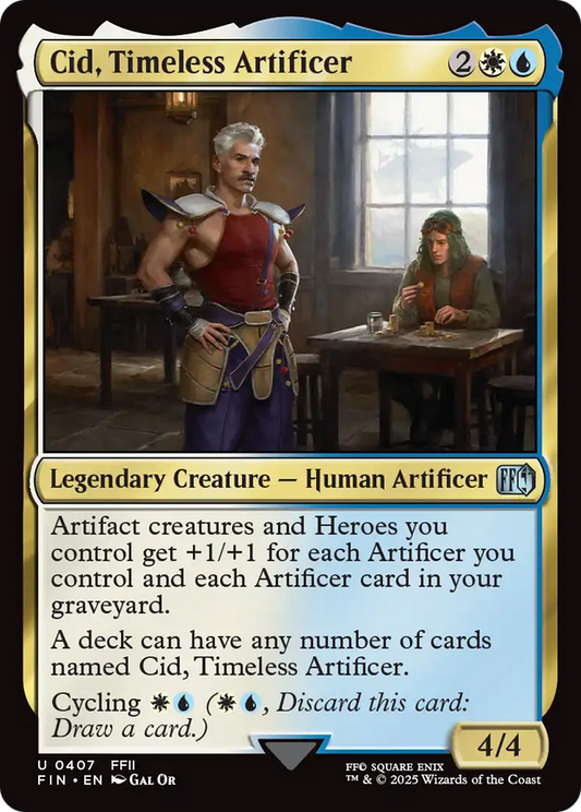 Cid, Timeless Artificer | Final Fantasy #407 [foil]