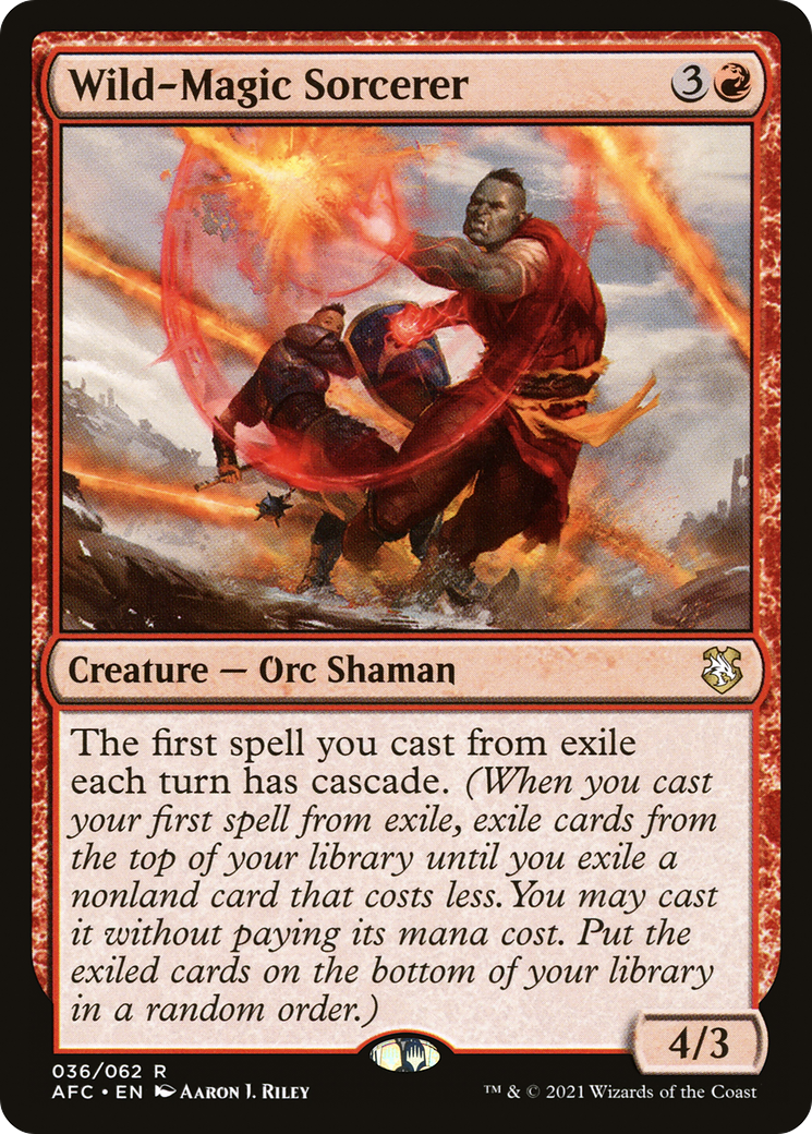 Wild-Magic Sorcerer | Forgotten Realms Commander #36