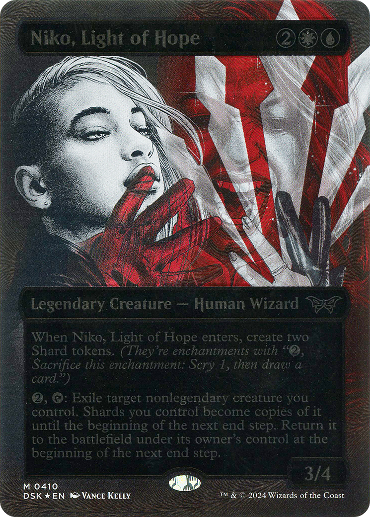 Niko, Light of Hope | Duskmourn: House of Horror #410 [foil]