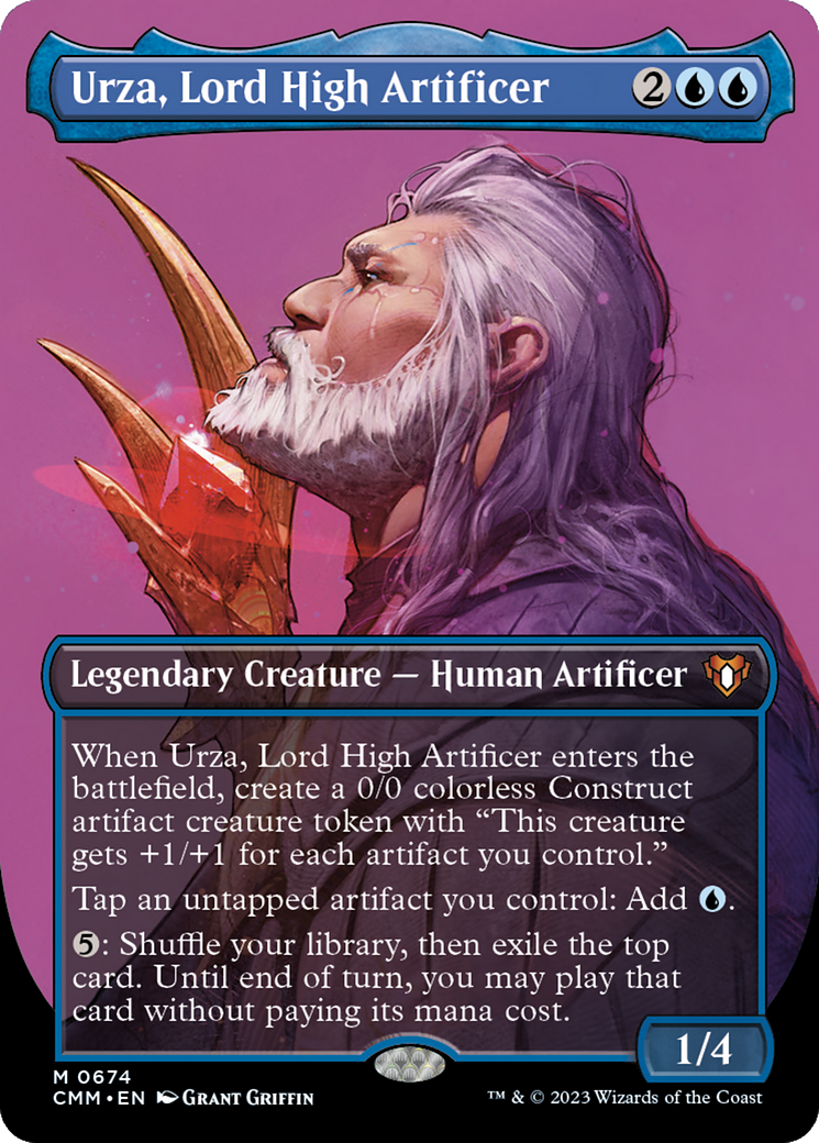 Urza, Lord High Artificer | Commander Masters #674