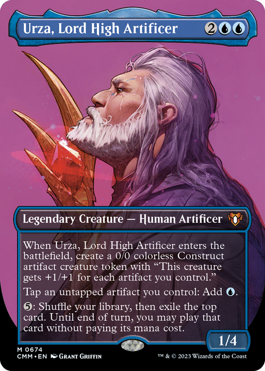 Urza, Lord High Artificer | Commander Masters #674