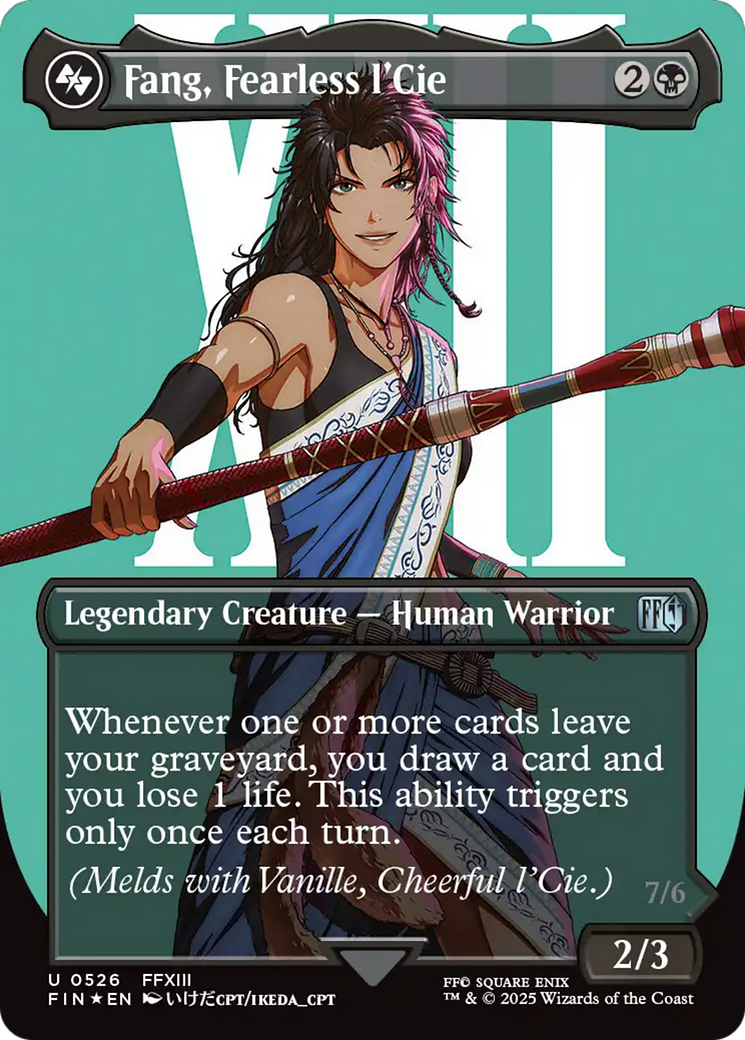Fang, Fearless l'Cie | Final Fantasy #526 [foil]