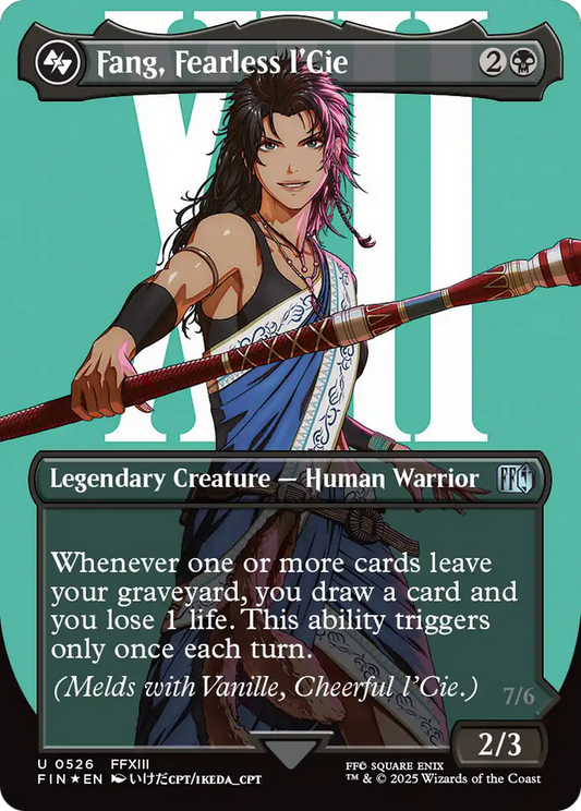 Fang, Fearless l'Cie | Final Fantasy #526 [foil]