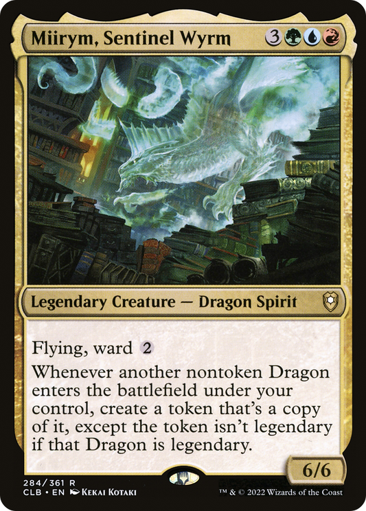 Miirym, Sentinel Wyrm | Commander Legends: Battle for Baldur's Gate #284 [foil]