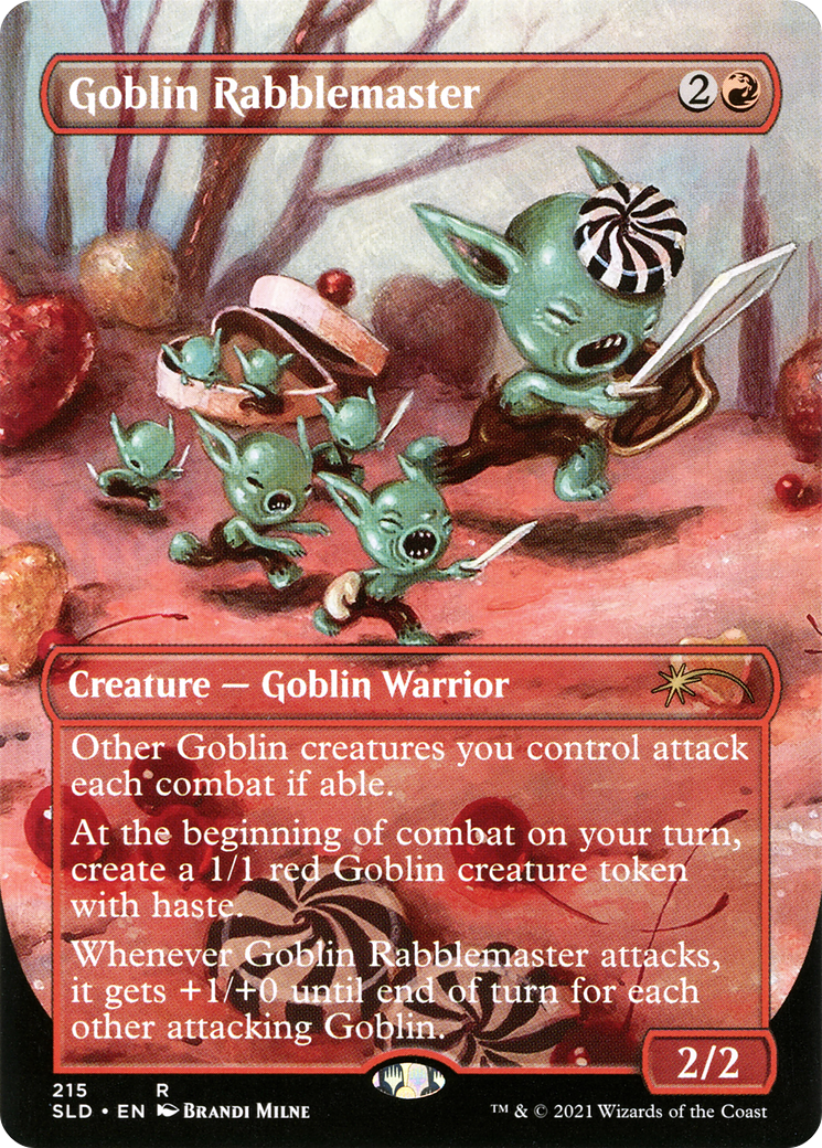 Goblin Rabblemaster | Secret Lair Drop #215 [foil]