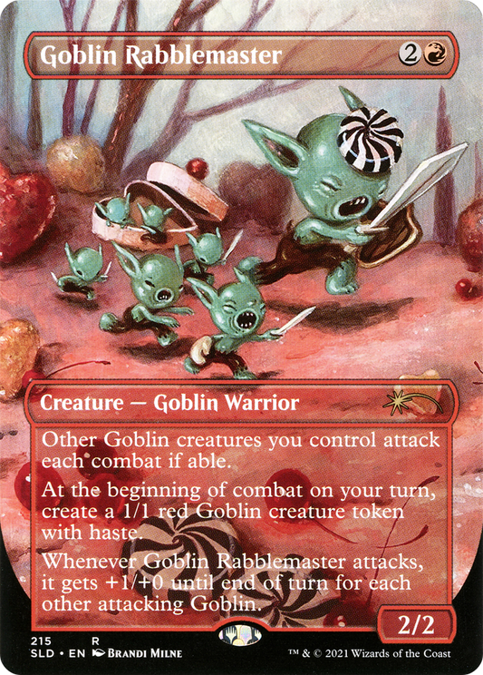 Goblin Rabblemaster | Secret Lair Drop #215 [foil]
